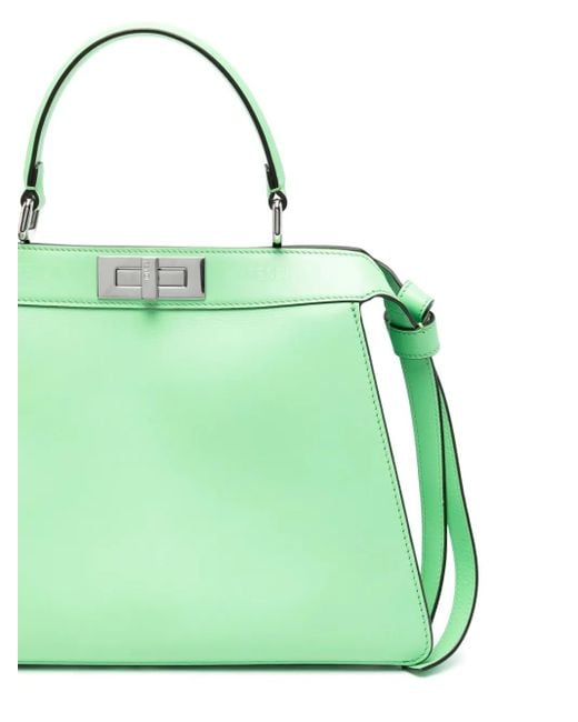 Fendi Peekaboo Iseeu Shopper in het Green