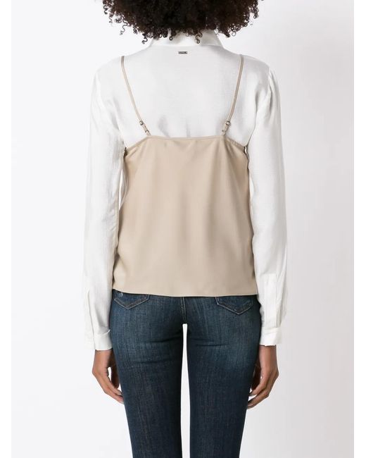 ARMANI EXCHANGE Natural Camisole Top