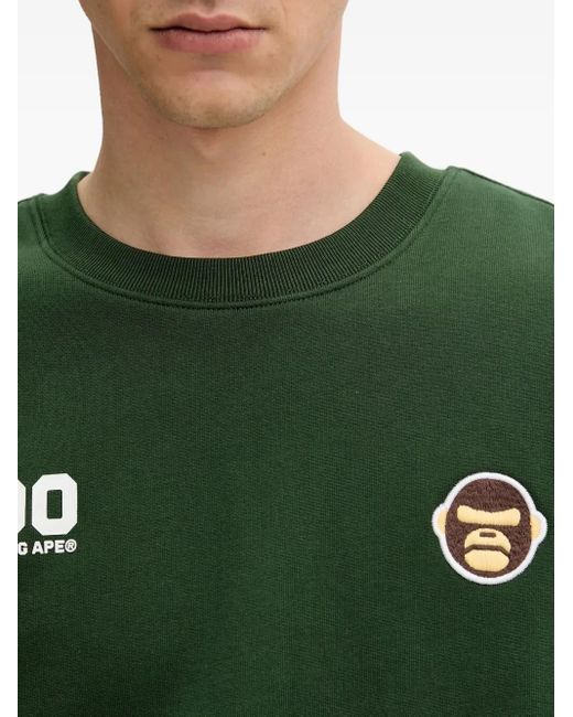 Aape By A Bathing Ape Sweater Met Logo En Aap in het Green voor heren
