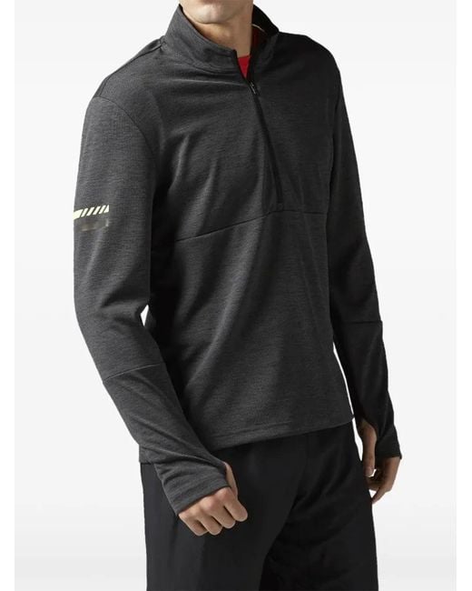 Reebok Black Osr Half-Zip Sweatshirt for men