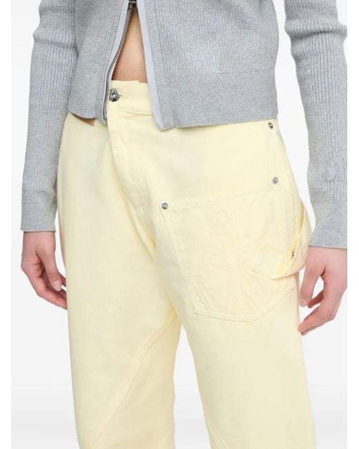 J.W. Anderson Twisted Workwear パンツ White