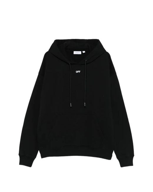 Off-White c/o Virgil Abloh Black Printed Sweatshirt for men