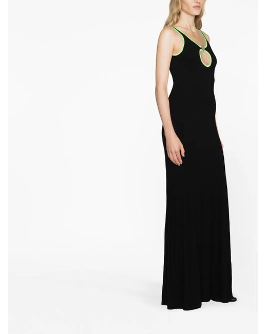 Ambush Black Heart Hole Dress