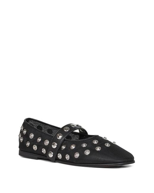 Stella McCartney Black Flat Shoes