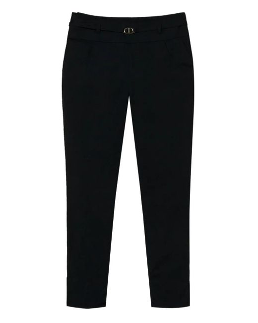 Twinset Black Klassische Hose