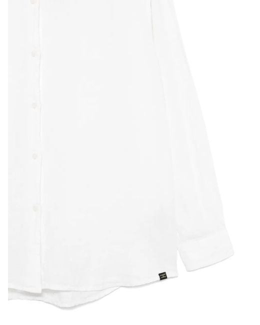 Superdry White Button-Up Shirt