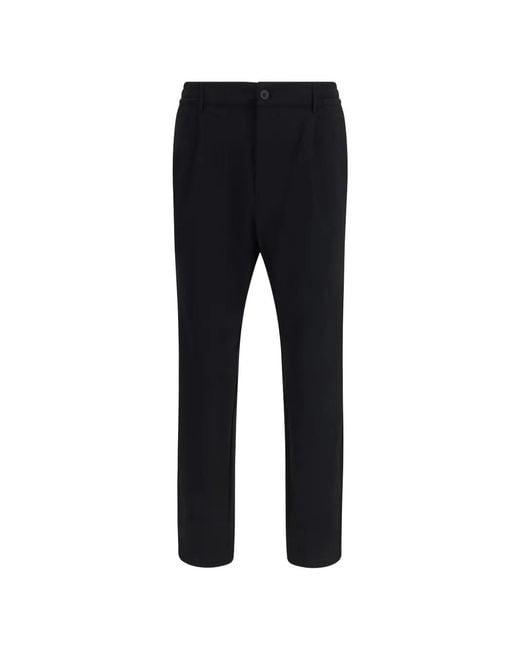 Cruna Black Tailored Trousers for men
