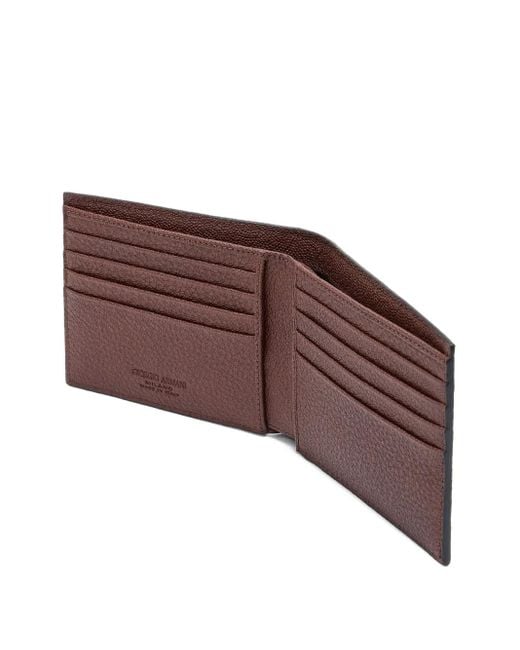 Giorgio Armani Klassisches Kartenetui in Purple für Herren