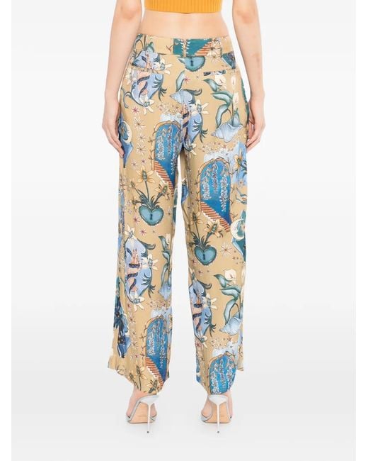 Farm Rio Blue Sand Mystical Trousers