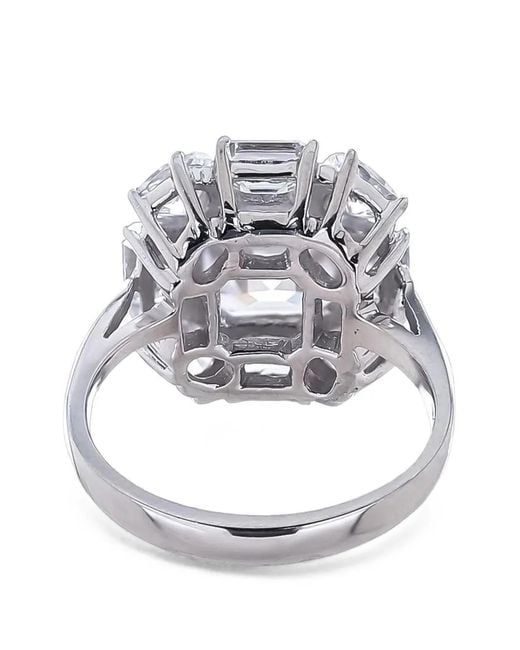 Fantasia by Deserio White Halo Ring