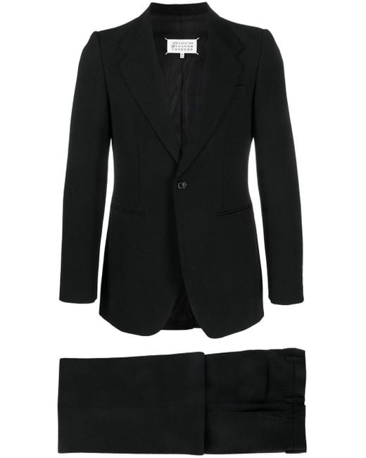 Maison Margiela Einreihiger Anzug in Black für Herren