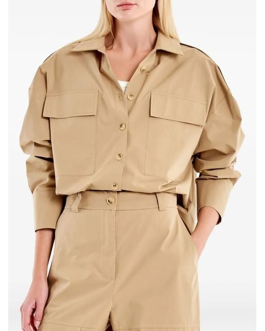ViCOLO Natural Flap-Pocket Shirt
