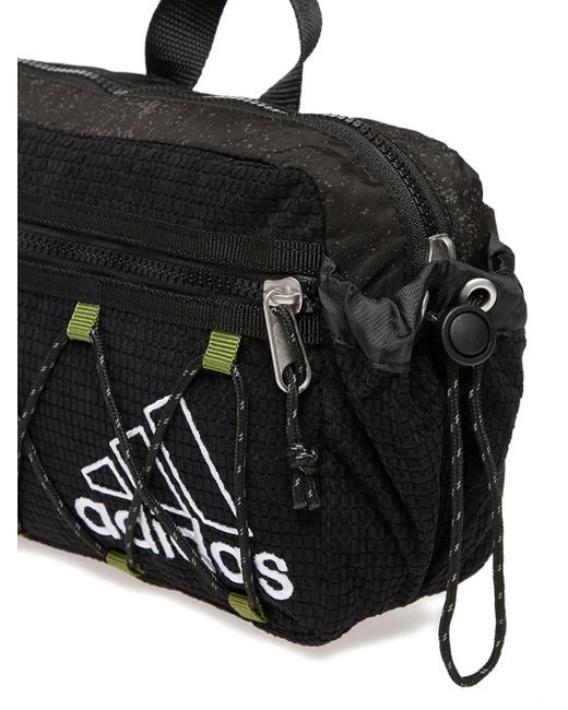Adidas ロゴ ベルトバッグ Black
