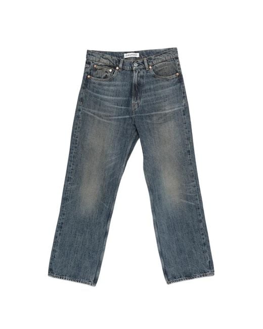 Our Legacy Blue Third Cut Washed-Effect Jeans for men