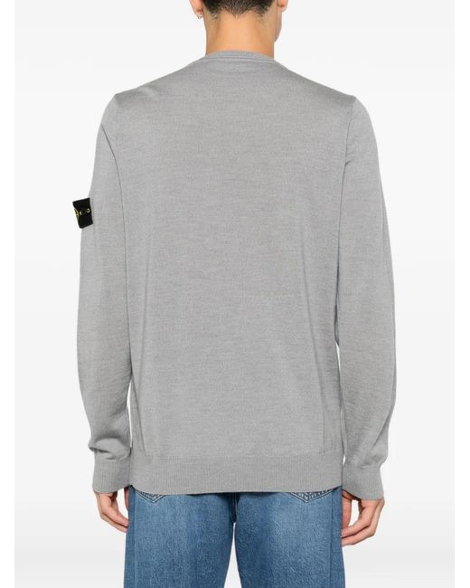 Stone Island Gray Maglia Rws for men