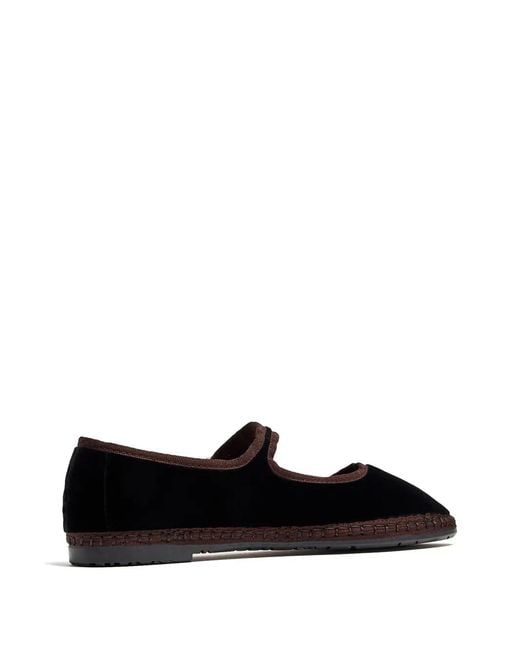 Flabelus Black Sethe Ballet Flats