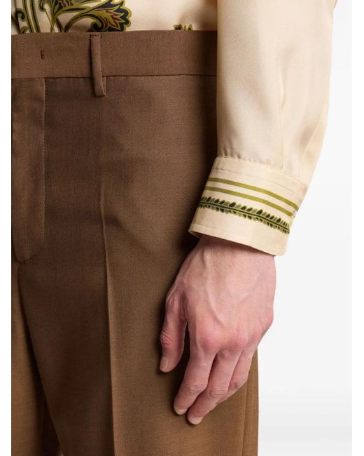 Etro Pantalon in het Brown voor heren