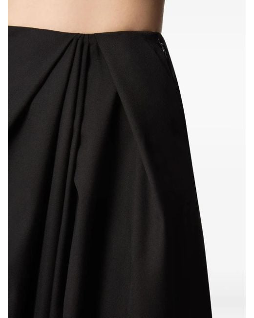 Nina Ricci Gedrapeerde Broek in het Black