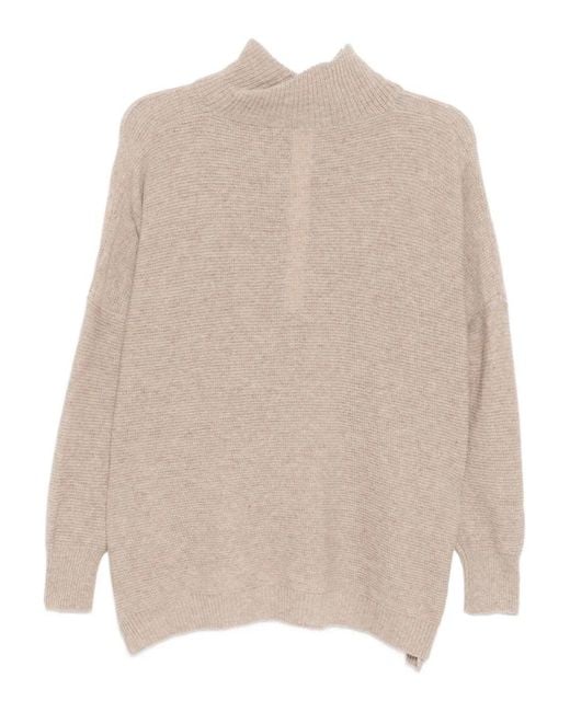 Forme D'expression Natural Twisted-Neck Top