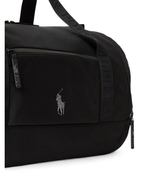 Polo Ralph Lauren Black Sac Fourre-Tout À Logo Brodé for men