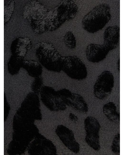 Roberto Cavalli Black Leopard Loafers for men