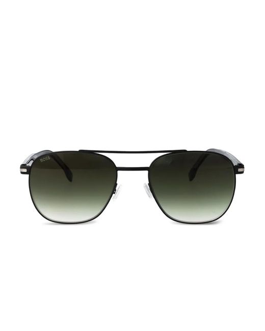 Boss Black Pilot-Frame Sunglasses for men