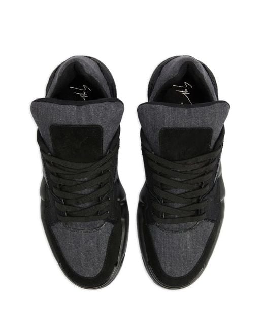 Giuseppe Zanotti Talon Sneakers Mit Logo-Patch in Black für Herren