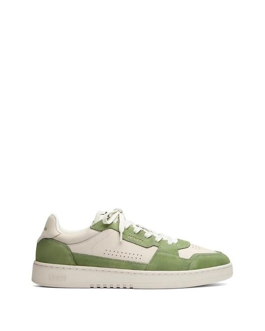 Axel Arigato Green Perforated Dice Lo Sneakers for men