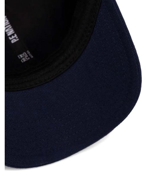 P.E Nation Blue Logo-Patch Baseball Cap