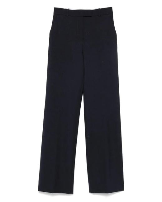 Pantalon Droit À Fermeture Dissimulée Eleventy en coloris Blue