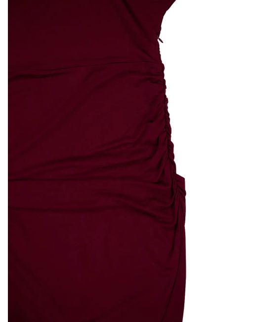 Abito Brina Drappeggiato di Altuzarra in Red