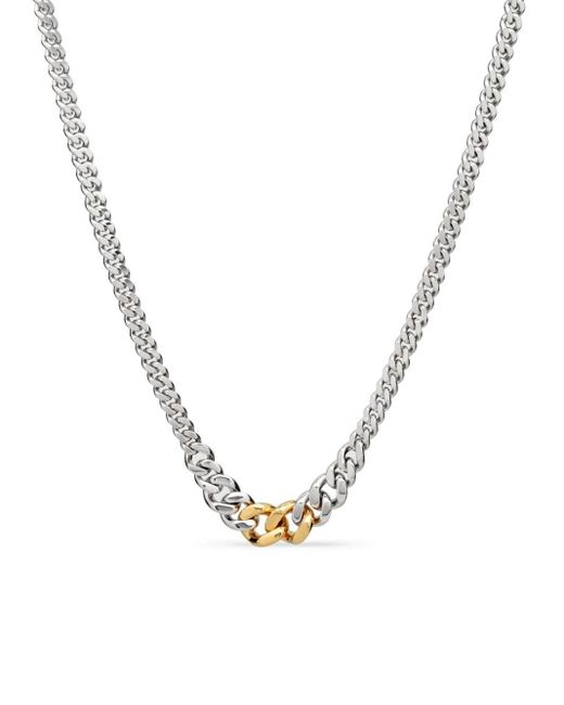 Tom Wood Metallic 18kt Recycled-gold Dean Duo-link Necklace