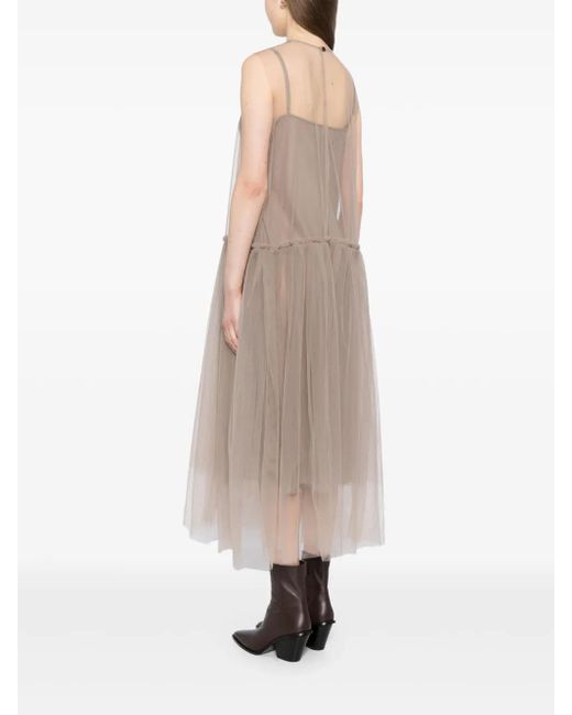 JNBY White Sleeveless Dress