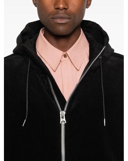 メンズ Sacai コーデュロイ ジャケット Black
