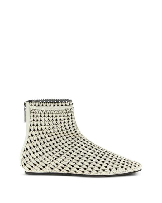 Isabel Marant Natural 'Ferix' Ankle Boots