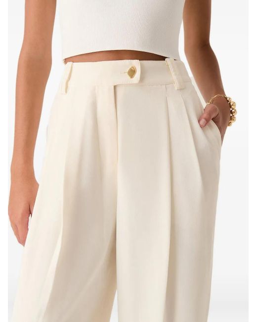 Aje. White Harlem Trousers