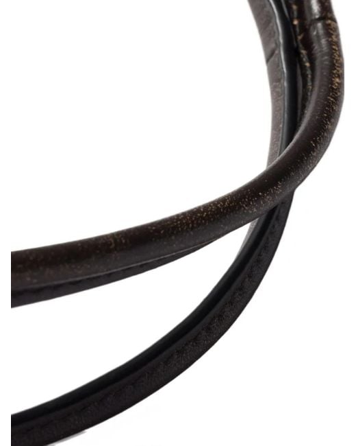 Miu Miu Ivy レザーハンドバッグ Black