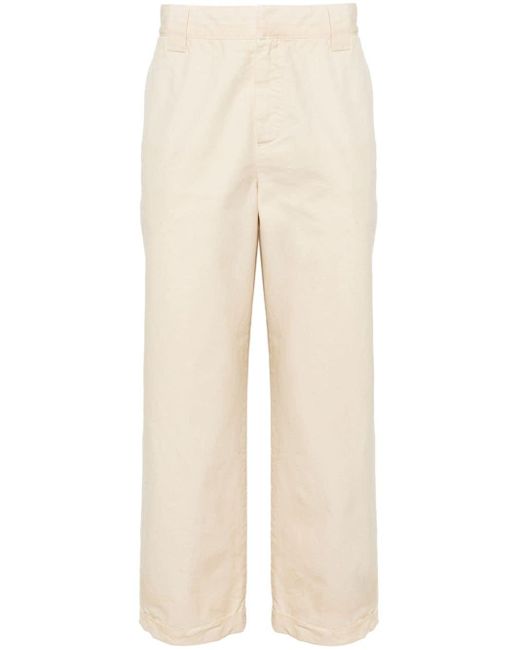 Golden Goose Deluxe Brand Natural Mid-rise Tapered Chinos for men