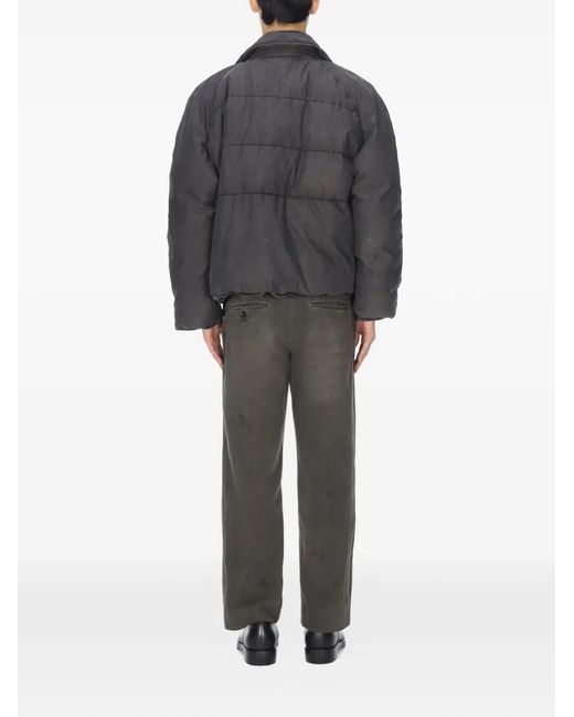 Enfants Riches Deprimes Blue Collared Military Puffer Jacket for men