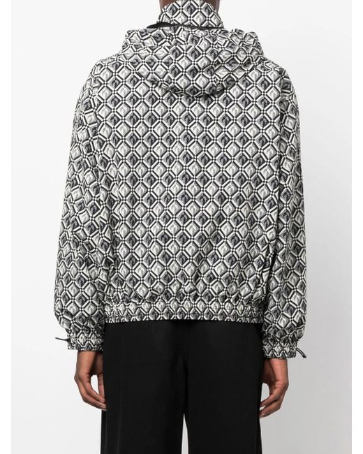 MARINE SERRE Gray Moon Diamant Rave Jacket