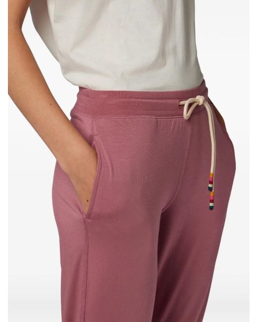 Paul Smith Red Pantalon De Jogging À Lien De Resserrage