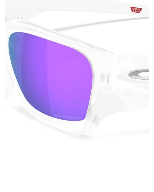 Oakley Purple Instagator Rectangle-Frame Sunglasses for men