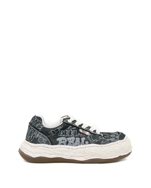 Maison Mihara Yasuhiro White Blakey Sneakers for men