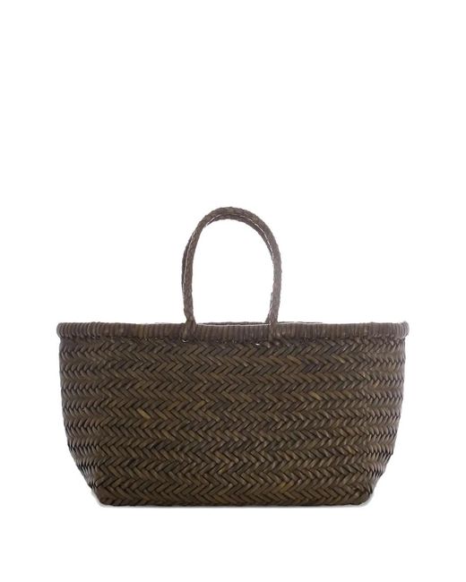 Dragon Diffusion Small Triple Jump Shoulder Bag in Brown | Lyst UK