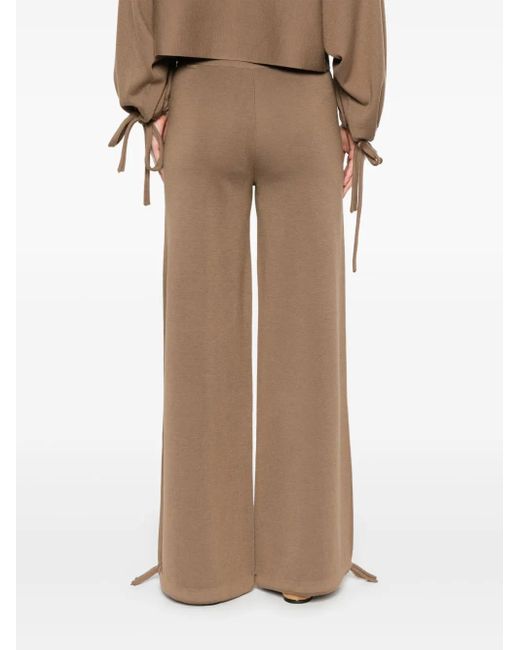 Pantalones de lana virgen Max Mara de color Brown