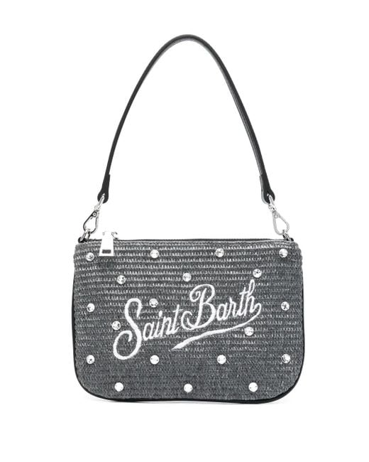 Bolso de mano Parisienne mini Mc2 Saint Barth de color White