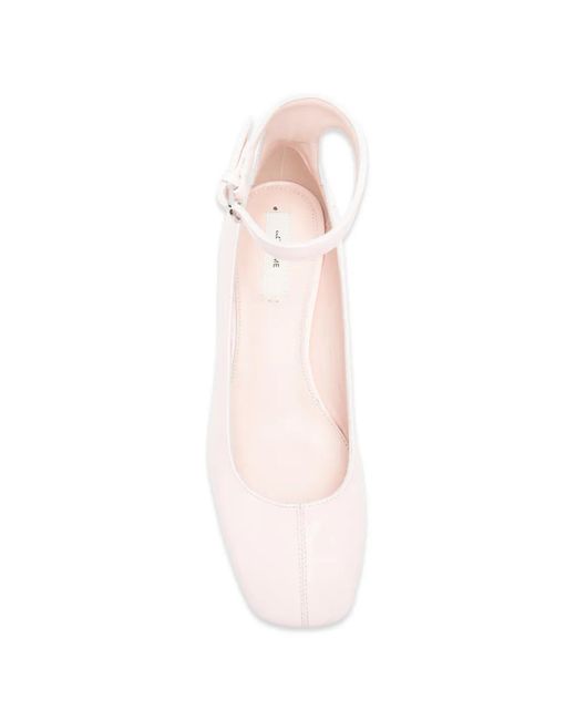 Totême Natural Ankle-Strap Pumps