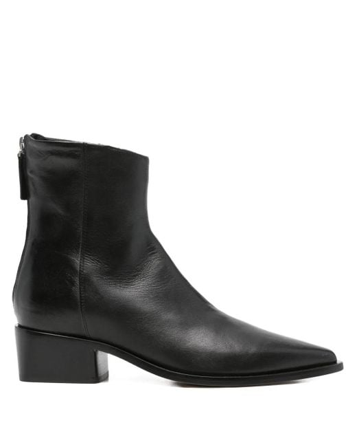 Bottines À Bout Pointu Pomme D ́Or en coloris Black
