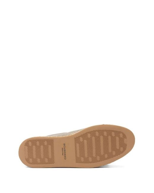 Scarosso Suède Espadrilles in het Brown voor heren