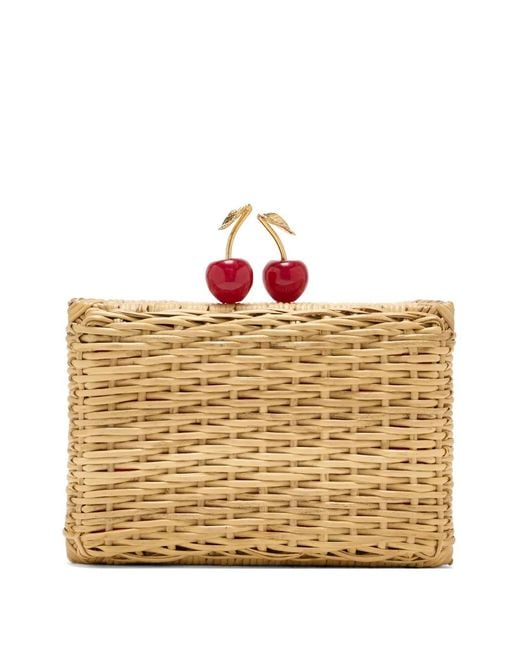 WAIWAI RIO Natural Pochette À Design Tressé